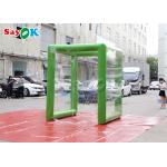 Custom Made Green Fogger Intergrated Disinfection Channel In Supermarket Entrance