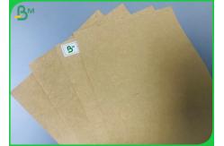 China Bag material 60g to 120g Brown Kraft Food Packaging Paper Rolls 120cm Width supplier