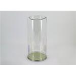 Large capacity  food grade Clear Plastic Cylinder PET canister For dry fruit , nut for sale