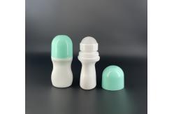 China Green Cap 50ml Roll On Bottles Volume Empty Plastic PP Material supplier