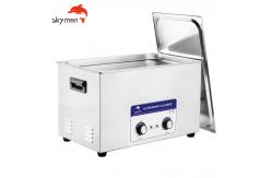 China Skymen 8 Gallons Ultrasonic Cleaning Machine Cylinder Head Mechanical Ultrasonic Cleaner supplier
