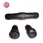 Screw Locking 6 Pin 7 Pin M25 Waterproof Data Connector