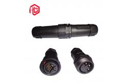 China Screw Locking 6 Pin 7 Pin M25 Waterproof Data Connector supplier