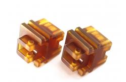 China Lathe Turning Precision Machined Plastic Parts Components With Lasering Engraving supplier