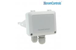 China Wall Mounted Temperature And Humidity Transmitter For Clean Room supplier