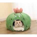 Large Cat Bed Cave With Removable Washable Cushioned Pillow