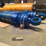 Blue Custom Mill Type Hydraulic Press Cylinder For Steel Industry Carbon Steel for sale