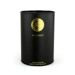 Customized Movable Cover Paper Canister For Candle / Salt Packaging