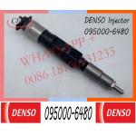 DENSO Common Rail Fuel Injector 095000-6480 RE546776 RE529149 For  Engine