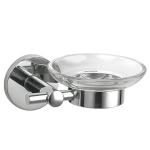 Shower Glass Soap Dish Holders Wall Mounted 304 Stainless Steel for sale