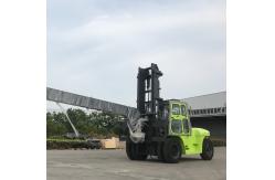 China 10 Ton Glass Lifting Diesel Engine Forklift Truck Extension Skewer supplier
