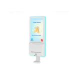 Indoor 16/9 LCD Digital Signage Hand Sanitizer Dispenser Wall Mounted for sale
