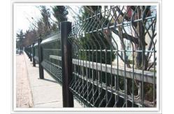 China Dirickk Axis Euro Welded Fence Triangle Bend Guardrail Anti Climb Wire Mesh Fencing supplier