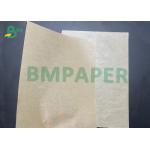 Natural Kraft Paper Sandwich Wrapping Paper Roll With One Side Glossy