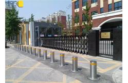 China Stainless Steel Hydraulic System Parking Lot Bollard Waterproof supplier