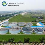 Center Enamel Provides Epoxy Coated Steel Tanks For Customers Around The World for sale
