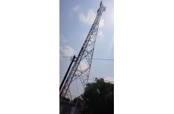China Gsm Telecommunication Lattice Tower Steel Q235B Electricity Self Supporting supplier