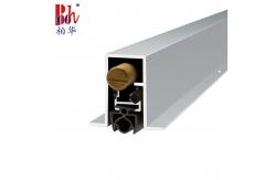 China Heavy Duty Concealed Door Bottom Seal 6063 Aluminium Weatherstrips supplier