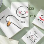 Cute Cartoon Kids Like Notebook A5 / A6 PU Leather Waterproof Journal for School Office for sale