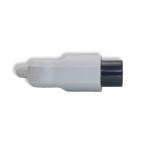 3 Lead AHA Fixed Snap ECG Lead Cable Compatible Angle Connector