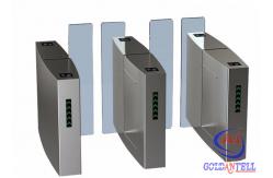 China Automatic Pedestrian Sliding Speed Gate Turnstile IP54 For Access Control System supplier