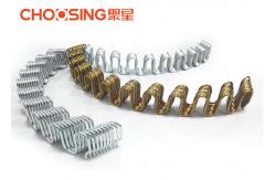 China 11 Gauge Zig Zag Sofa Springs Precut Curved Shape Excellent Rust Proof supplier