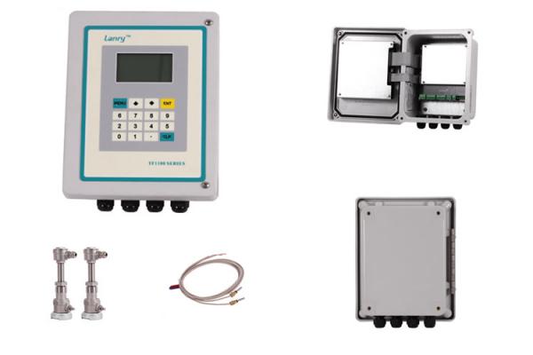 High Accuracy Insertion Ultrasonic Flow Meter , Digital Fluid Flow Meter