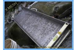 China Round , Square , Hexagonal Perforated Vibrating Screen Mesh supplier