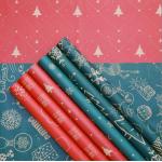Christmas gift box, gift wrapping paper, Christmas Eve apple bouquet, fresh flower gift wrapping paper for sale