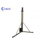 Electric Telescopic Mast Pole CCTV Camera 3-18M Vehicle Mounted High Strength for sale