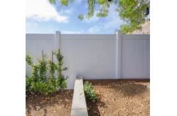 China High Grade 6*8ft Size Low Maintenance Pvc Privacy Fence supplier
