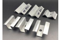 China Ss304 Pv Solar Mounting System Fixing Solar Panel Mid Clamps Pre Galvanized supplier