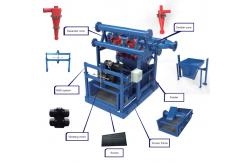 China Solid Control Equipment Drilling Mud Cleaner Equipped With 1-3 10'' Desander Cones supplier