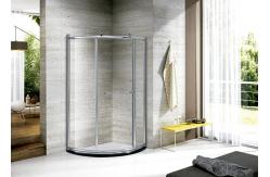 China Sliding door Tempered Glass Shower Enclosure Polished Frame Surface Finishing supplier