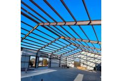 China Structural Prefabricated Metal Warehouse Construction Building Eco Friendly supplier