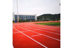 China Corrosion Resistant Synthetic Permeable All Weather Track Surface supplier