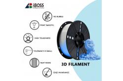 China Toughness Enhanced Glow Blue 3D Printer Filament Professional Grade PLA Plus supplier
