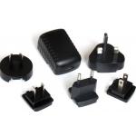 CE approved 12V 1A 12W right angle DC tip switching power supply/ac dc adapter/interchangeable plug power adapter for sale