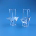 Clear Square Optical Quartz Glass Cuvette With Optical Critical Section for sale