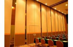 China Top Hanging System Aluminium Sliding Track Foldable Wall Moving Office Partition Walls supplier