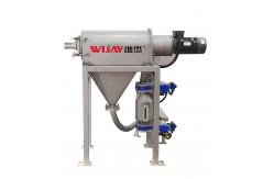 China High Precision Rotary Screening Rotary Vibrating Screen Powder Screening Equipment supplier