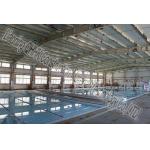 Pre Engineered Steel Structure Swimming Pool Roof With Steel Sheet Roof Panel