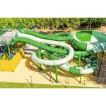 Water Park Playground Games Ride Water Amusement Fiberglass Slide Set for sale