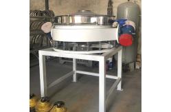 China Stainless Steel Straight-line Vibrating Screen Machine For Industrial And Food Fields supplier