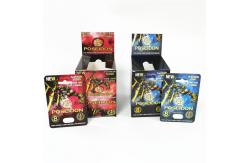 China Display custom printing paper cards male enhancers sexual performance Poseidon card box supplier