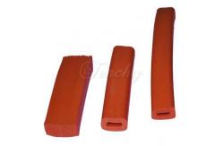 China Silicone Rubber Sponge Foam Tube Harmless No Cracking For Protective Jacketing supplier