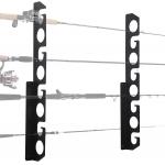 Wall and Ceiling Rod Fishing Pole Storage Rack for Garage Storage Bracket Wall Mount for sale