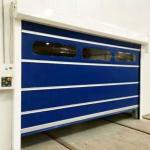 External High Wind Area High Speed Shutter Door Galvanized Steel Frame for sale