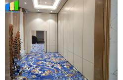 China Kenya Movable Partition Walls Melamine MDF Finish Banquet With Acoustic supplier
