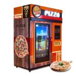 Touch Screen Automatic Pizza Vending Machine 5.8kw Self Service Fast Food for sale